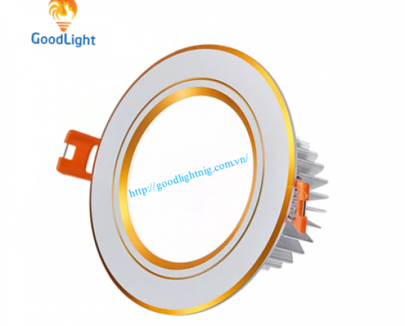 ÂM TRẦN DOWNLIGHT VIỀN MÀU 3 CHẾ ĐỘ 